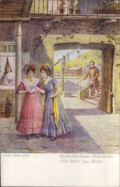 Dreimäderlhaus (Schubert)" Ein Brief von Bertl"