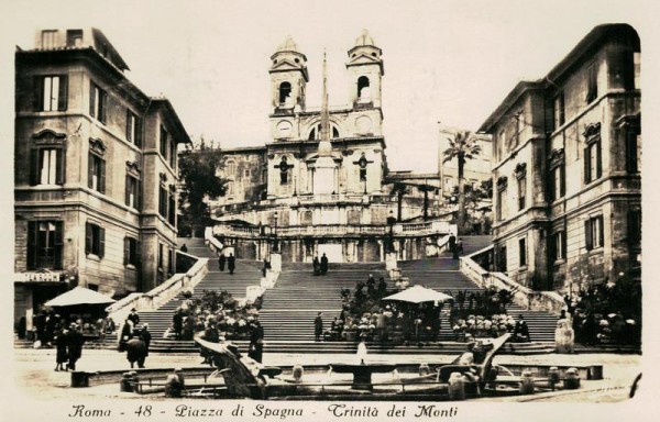 Piazza di Spagna (Rom) Vorderseite