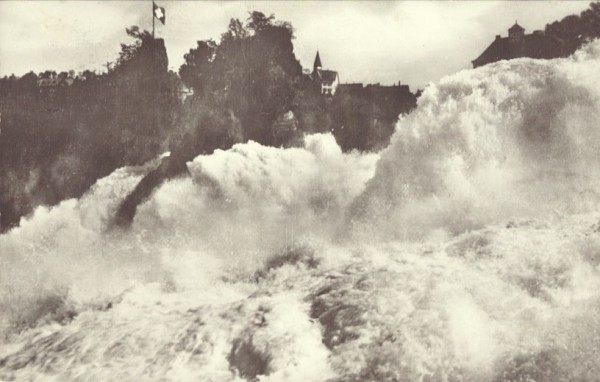 Der Rheinfall com Känzle aus