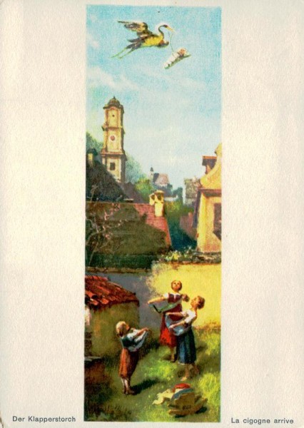 Der Klapperstorch Vorderseite