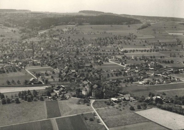 5623 Boswil AG, Moosstr., Flurstr. 14, -Alte Kirche und Künstlerhaus Vorderseite