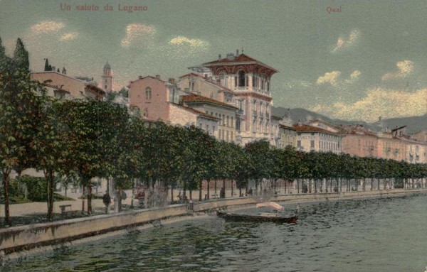 Un saluto da lugano Vorderseite