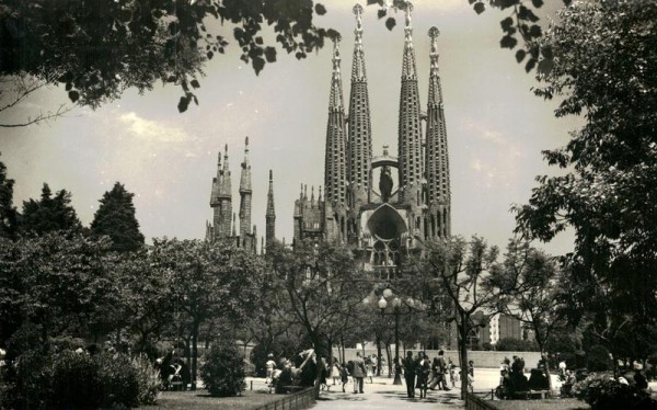 Barcelona, Sagrada Familia Vorderseite