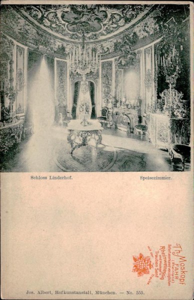 Schloss Linderhof Vorderseite