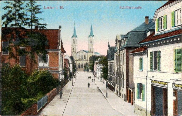 Lahr/Schwarzwald - Schillerstrasse Vorderseite