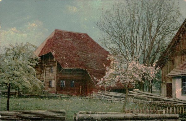 W.Zimmermann, Landschaft Vorderseite
