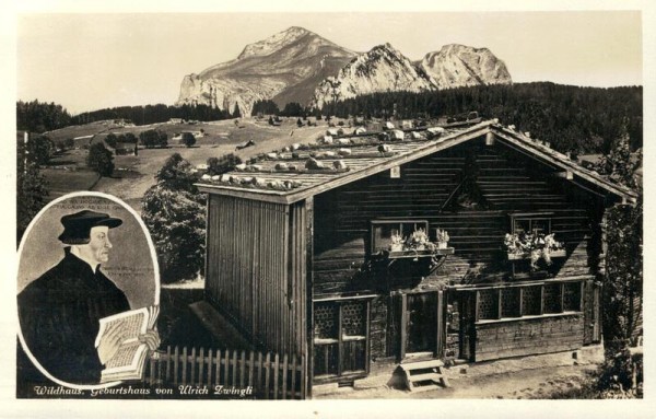 Geburtshaus von Zwingli, Wildhaus  Vorderseite