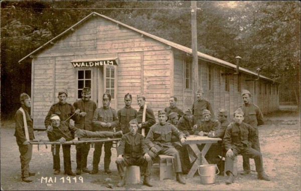 Waldheim, Mai 1919 Vorderseite