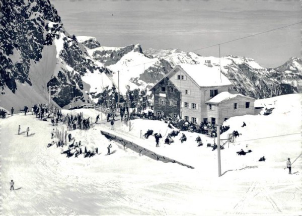Engelberg. Jochpass-Hütte Vorderseite