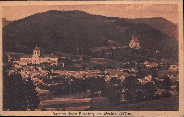 Sommerfrische Kirchberg in Tirol am Wechsel (577 m) Vorderseite