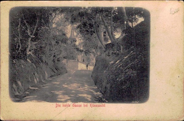 Die hohle Gasse bei Küssnacht Vorderseite