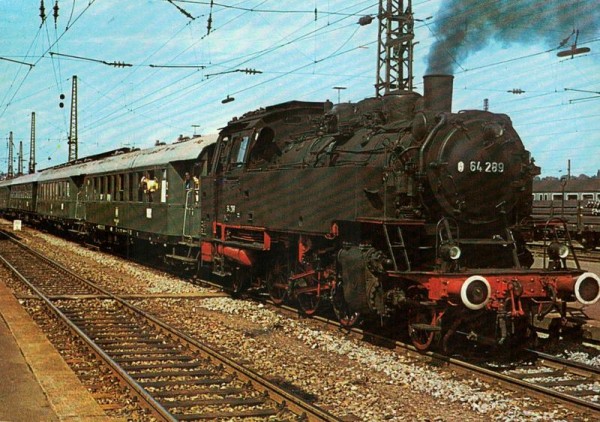 Tenderlokomotive Baureihe 64 259 Vorderseite