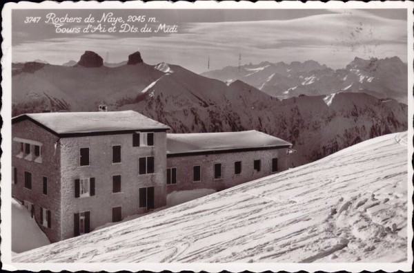 Rochers de Naye (2045m) Tours d'Aï et Dents du Midi