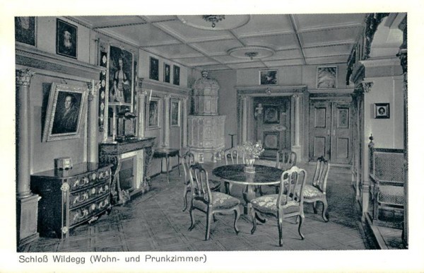 Schloss Wildegg (Wohn- und Prunkzimmer) Vorderseite