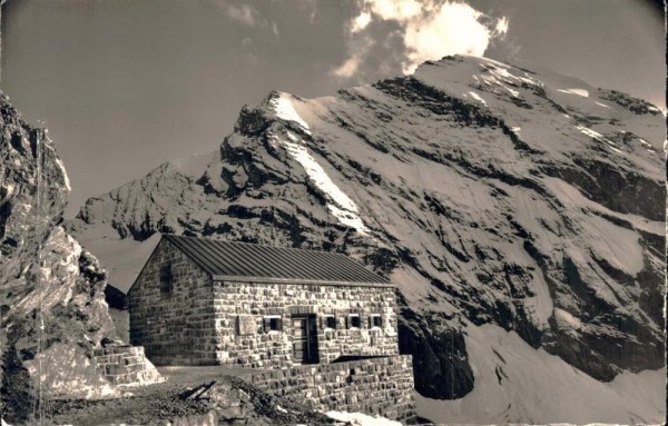 Kiental, Gspaltenhorn-Hütte S.A.C. Gamchlilücke - Morgenhorn Vorderseite