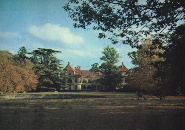 Le Châteal de Coppet, vu du Parc, en automne Vorderseite