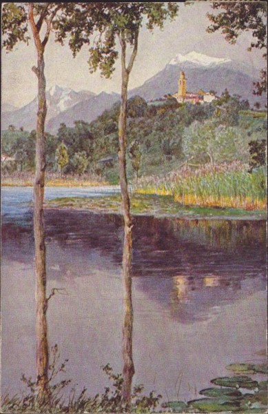 Chiesa di Sorengo, Lago di Muzzano Vorderseite