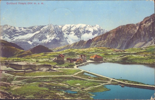 Gotthard Hospiz Vorderseite