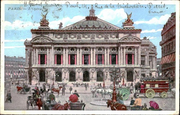 L’Opéra de Paris Vorderseite