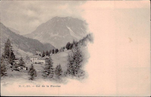 Col de la Forclaz Vorderseite
