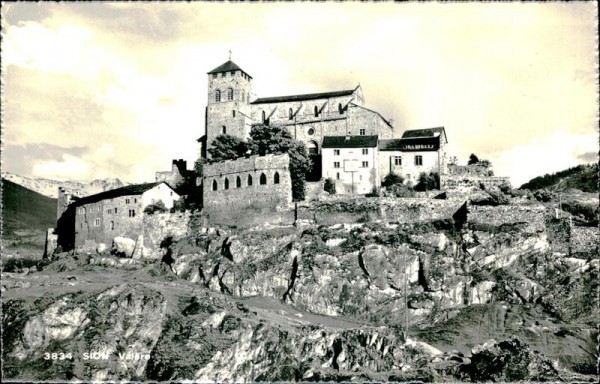 Basilique de Valère (Sion) Vorderseite