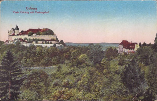 Coburg, der Festungshof