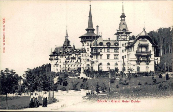 Zürich - Grand Hotel Dolder Vorderseite