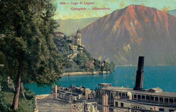 Castagnola, Imbarcadero Vorderseite