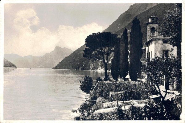 Oria - Villa Fogazzaro, Lago di Lugano Vorderseite