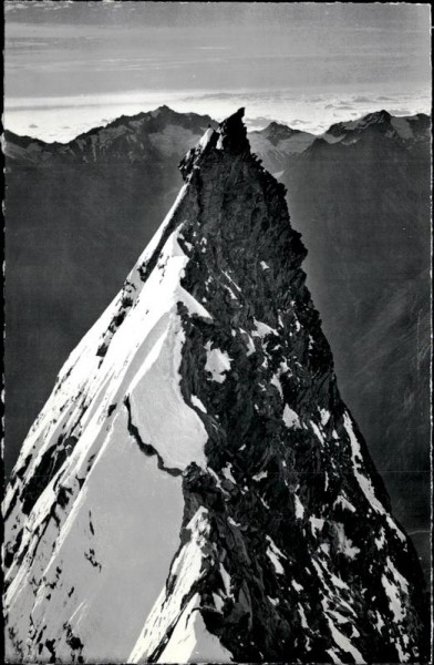 Saas-Fee/Lenzspitze (4294 m) Vorderseite