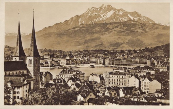 Luzern und Pilatus (2132 m)