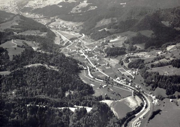 Steg im Tösstal ZH - Flugaufnahmen Vorderseite