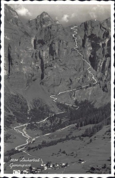 Gemmipass - Leukerbad Vorderseite