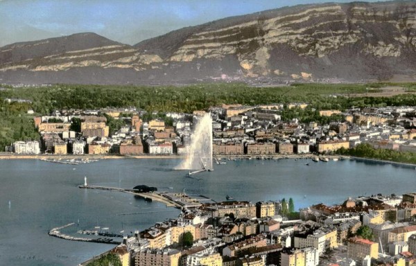Genève, Vue panoramique Vorderseite
