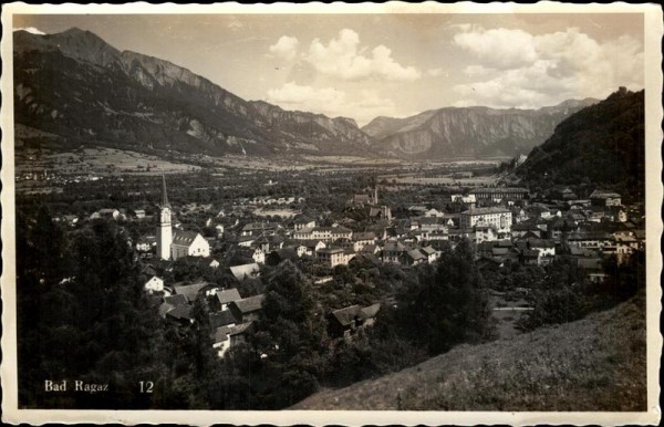 Bad Ragaz Vorderseite