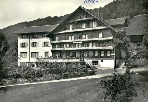 Walchwil, Ferienheim Aesch Vorderseite
