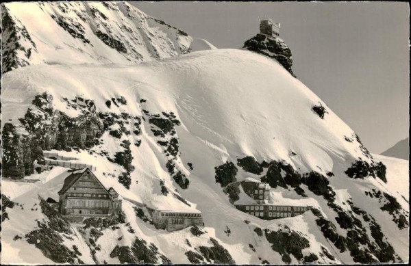 Jungfraubahn/Jungfraujoch (3466 m) Vorderseite