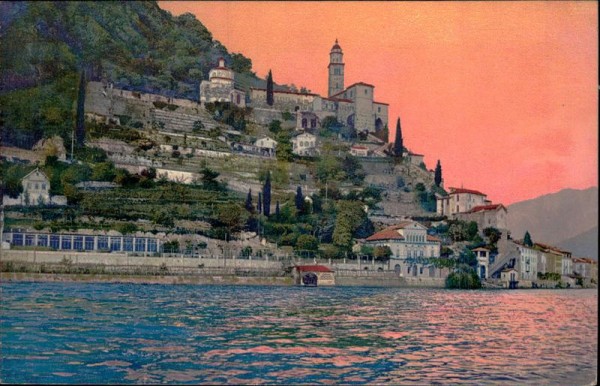 Lago di Lugano. Morcote Vorderseite