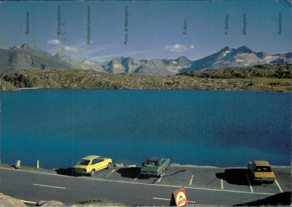 Grimselpass Vorderseite