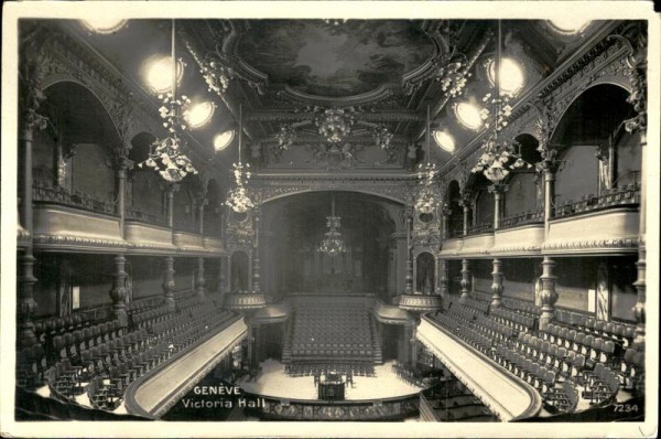 Genève - Victoria Hall Vorderseite