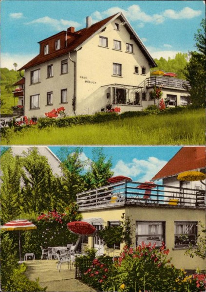 Bad Orb, Pension Haus Möglich Vorderseite