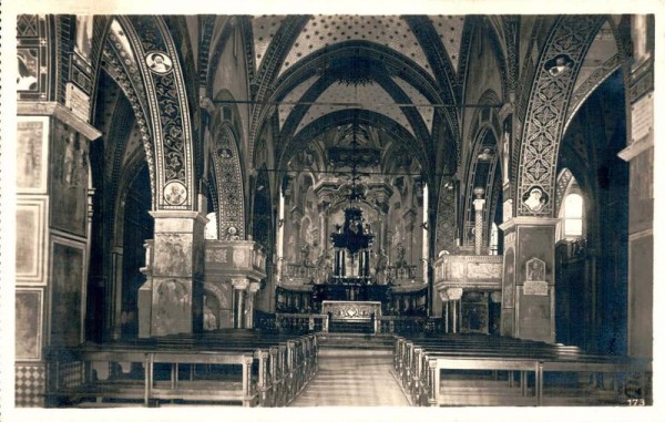 Lugano. Interno della Cattedrale Vorderseite