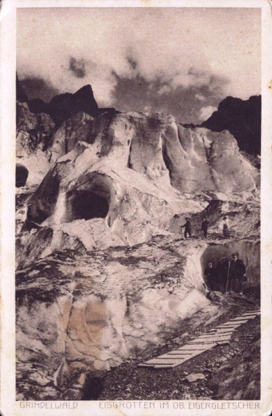 Grindelwald Eisgrotten im ob. Eigergletscher