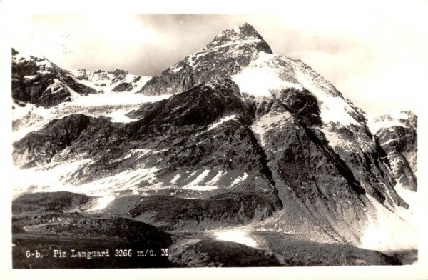 Piz Languard, 1927 Vorderseite