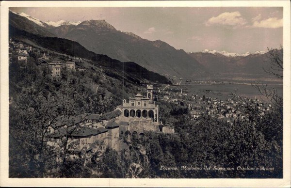Locarno, Madonna del Sasso con Orselina e Brione Vorderseite