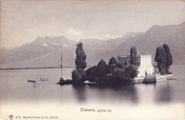 Clarens - Petite Île et la Dent du Midi