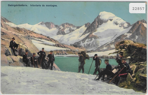 Grenzbesetzung - Gebirgsinfanterie - Infanterie de montagne - Armee Suisse