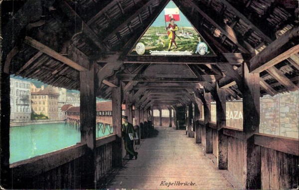 Kapellbrücke Vorderseite