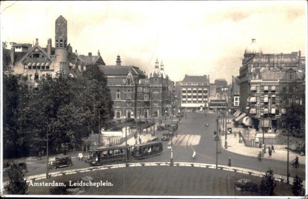 Amsterdam, Leidscheplein Vorderseite