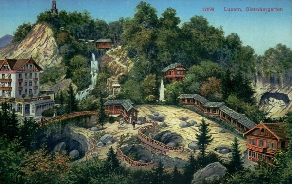 Luzern, Gletschergarten Vorderseite